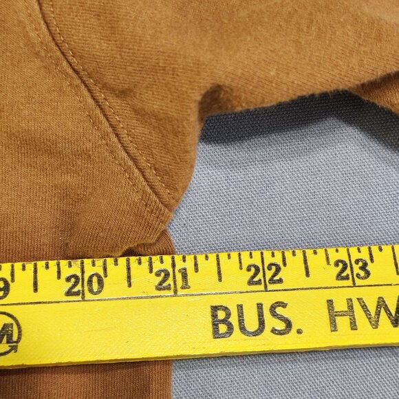 Carhartt Tough Shirt short sleeve T-shirt men's size M desert brown with graphic - Picture 6 of 7